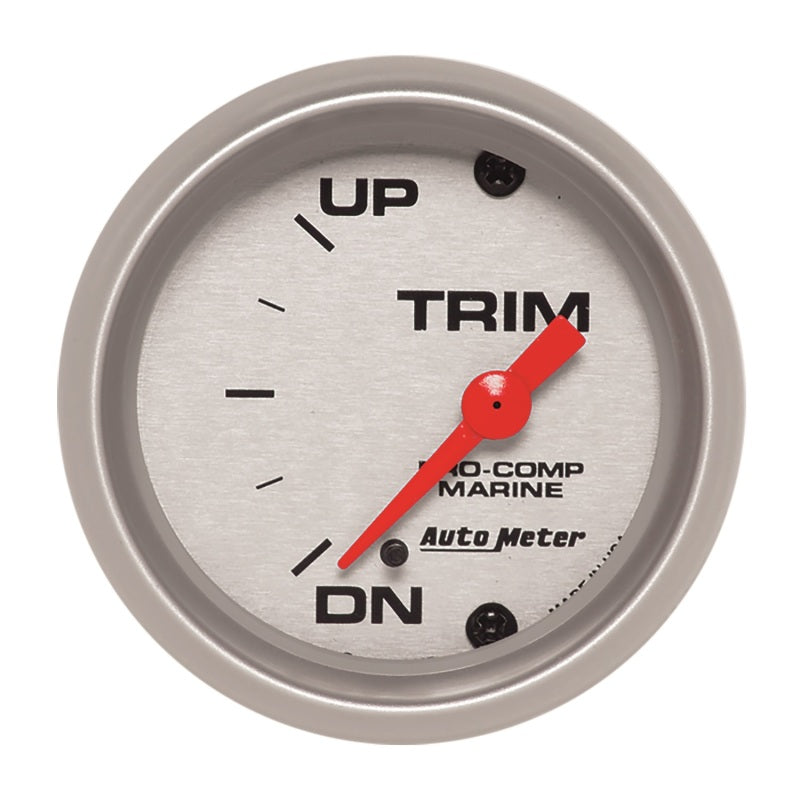 2-1/16" TRIM LEVEL, UP/DOWN, MARINE SILVER ULTRA-LITE