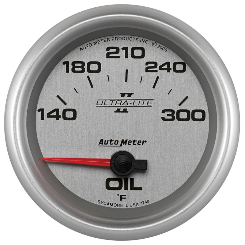 2-5/8" OIL TEMPERATURE, 140-300 °F, ULTRA-LITE II