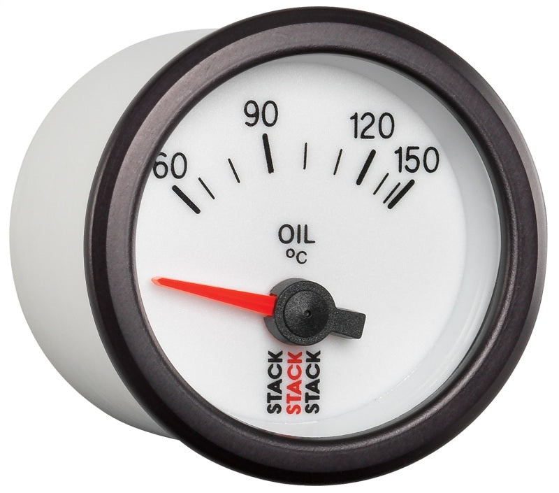 OIL TEMP, ELECTRIC, 52MM, WHT, 60-150 °C, M10 MALE