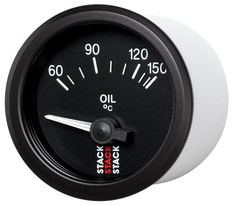 OIL TEMP, ELECTRIC, 52MM, BLK, 60-150 °C, M10 MALE