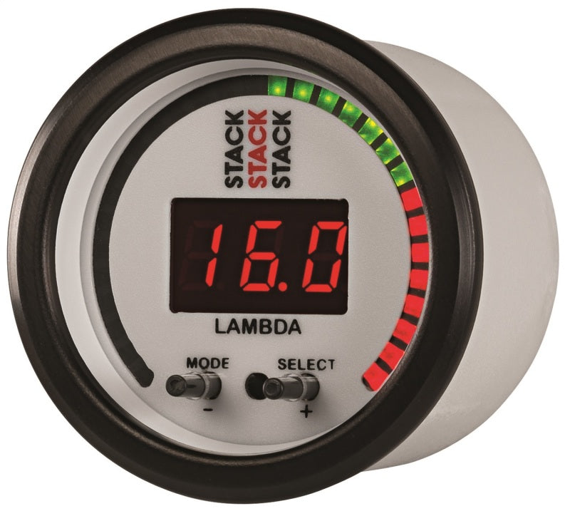 WIDEBAND AIR-FUEL RATIO (LAMBDA), PRO-CONTROL, 52MM, WHT