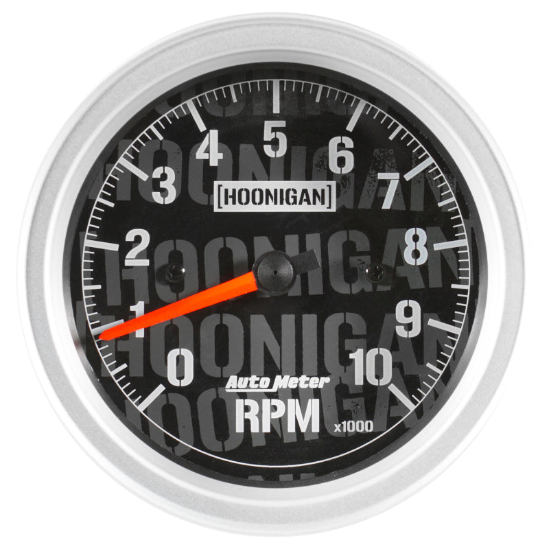 3-3/8" TACHOMETER, 0-10,000 RPM, IN-DASH, HOONIGAN