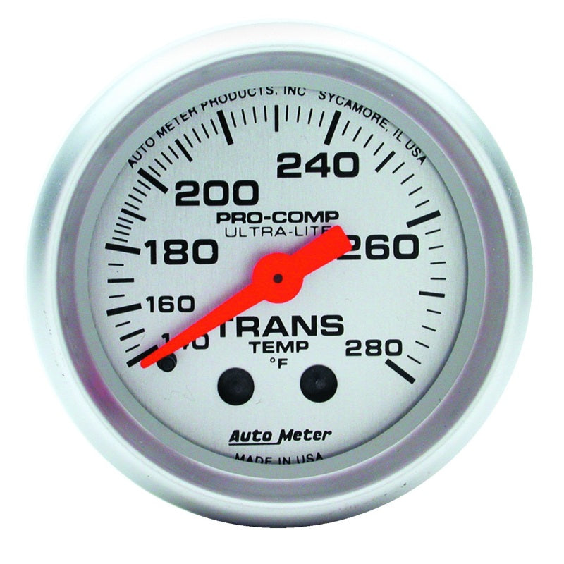 2-1/16" TRANSMISSION TEMPERATURE, 140-280 °F, ULTRA-LITE