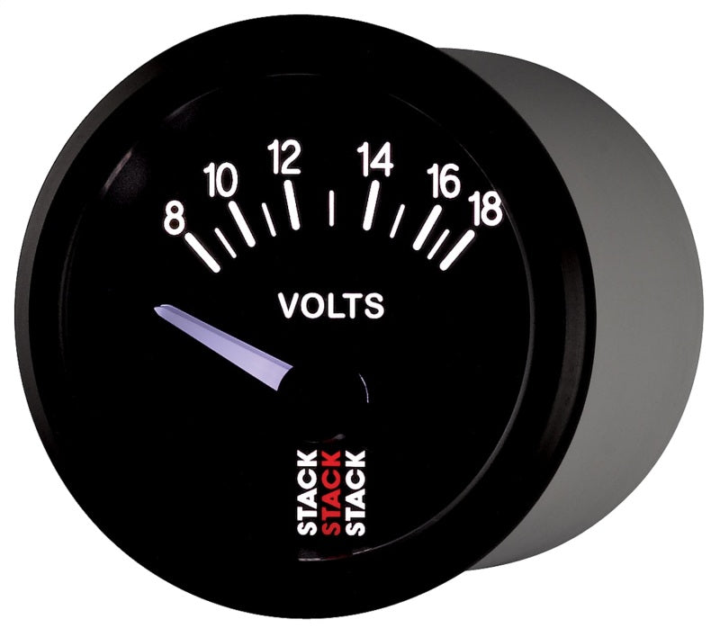 BATTERY VOLTAGE, ELECTRIC, 52MM, BLK, 8-18V