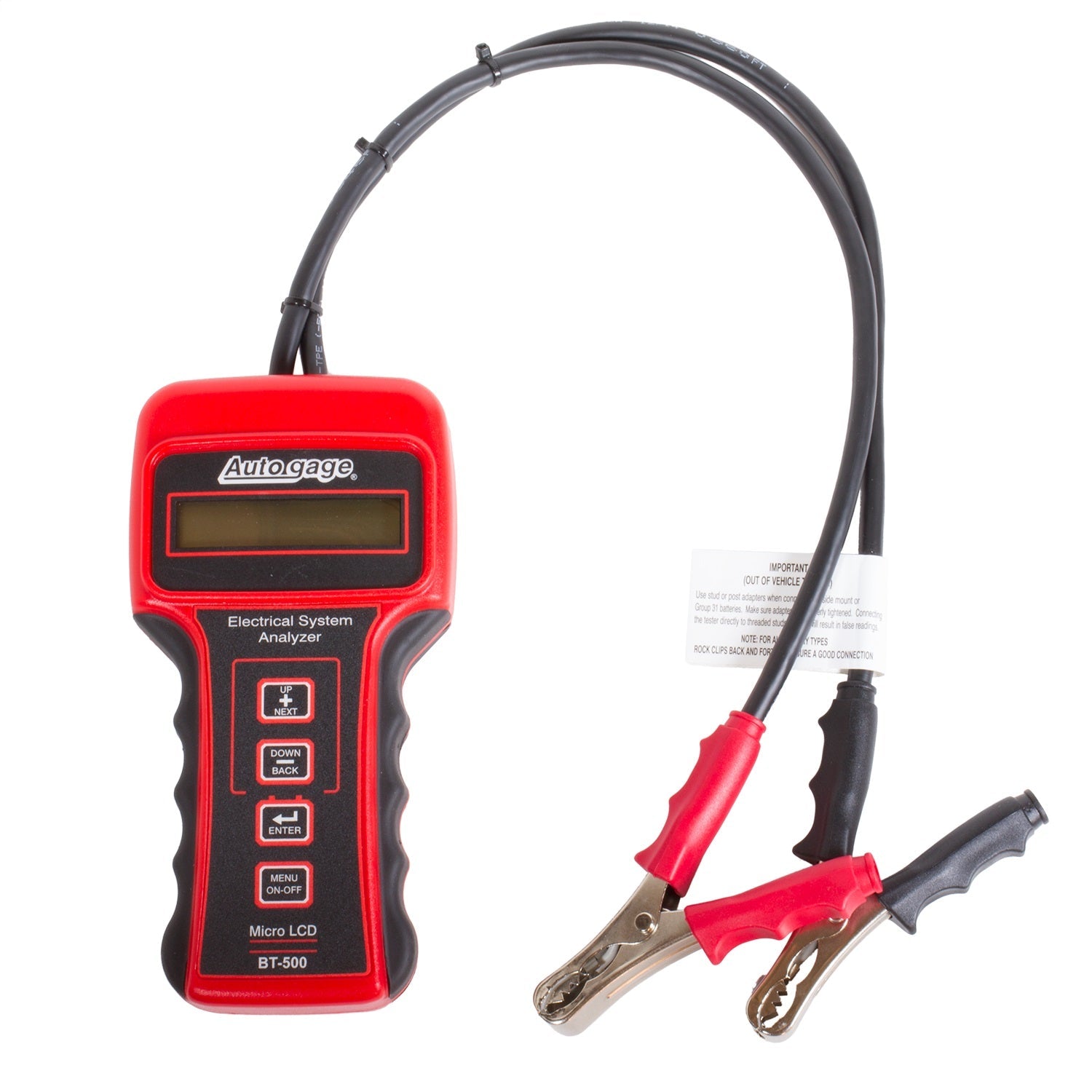 BATTERY TESTER, 6/12/24V, AUTOGAGE