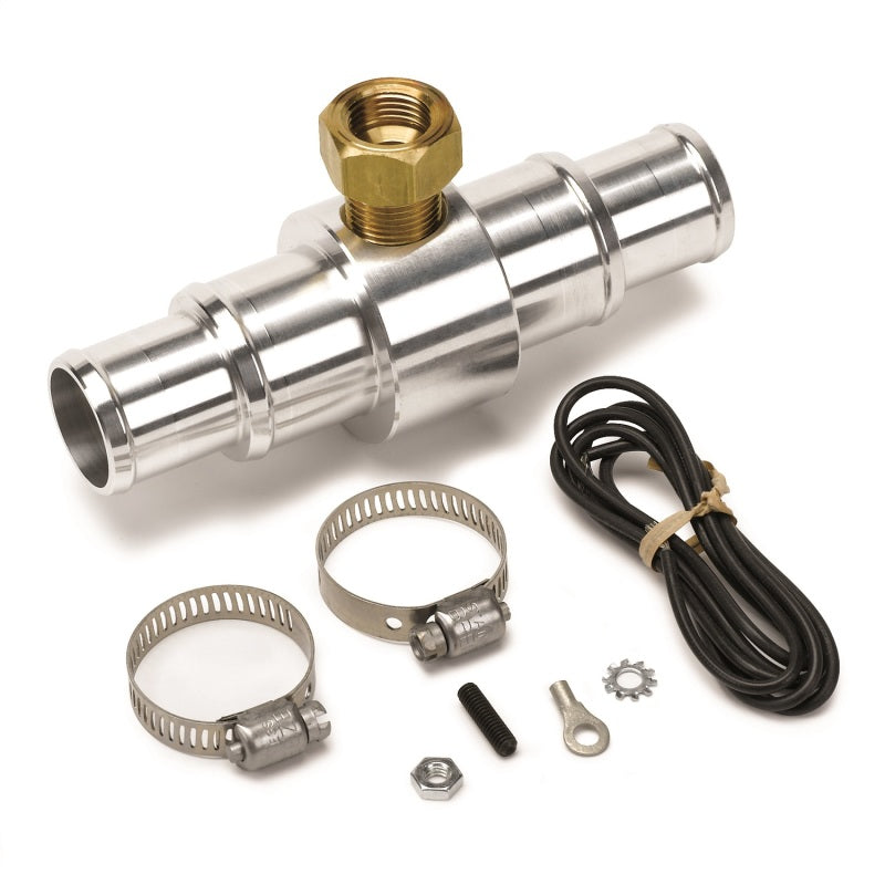 FITTING, ADAPTER, RADIATOR HOSE, 1" TO 1.25", 3/8" NPTF FEMALE, ALUMINUM