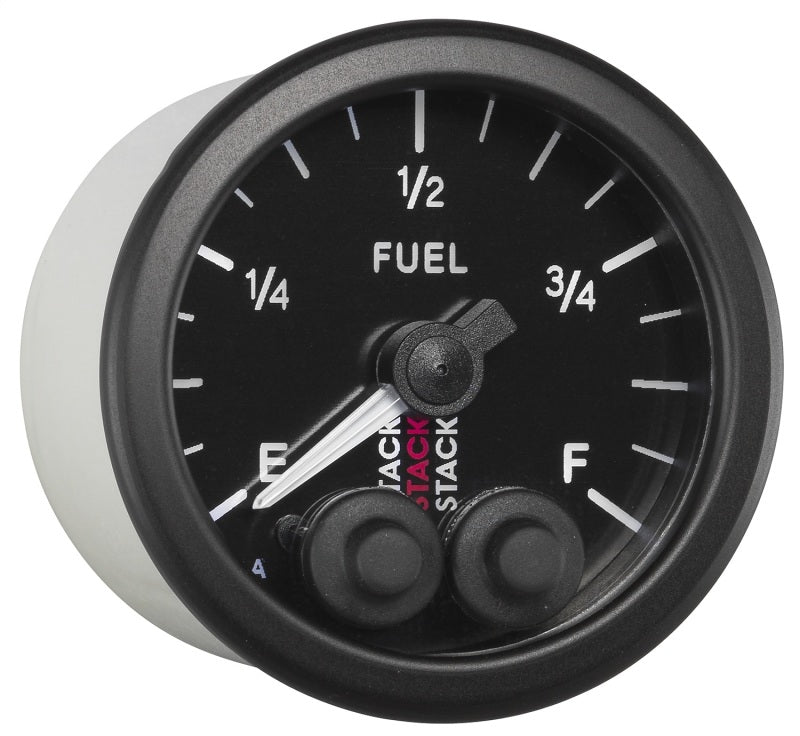 2-1/16" FUEL LEVEL, PROGRAMMABLE 0-280 ?, STACK PRO-CONTROL BLK