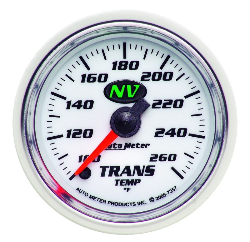 2-1/16" TRANSMISSION TEMPERATURE, 100-260 °F, NV