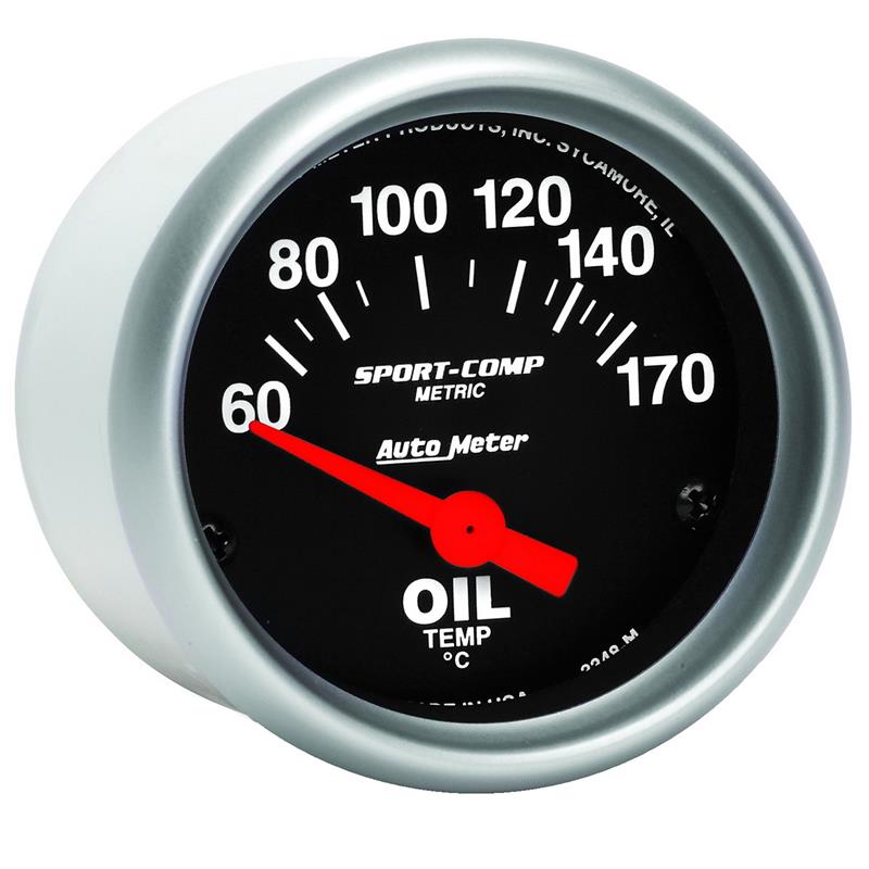 2-1/16" OIL TEMPERATURE, 60-170 °C, SPORT-COMP
