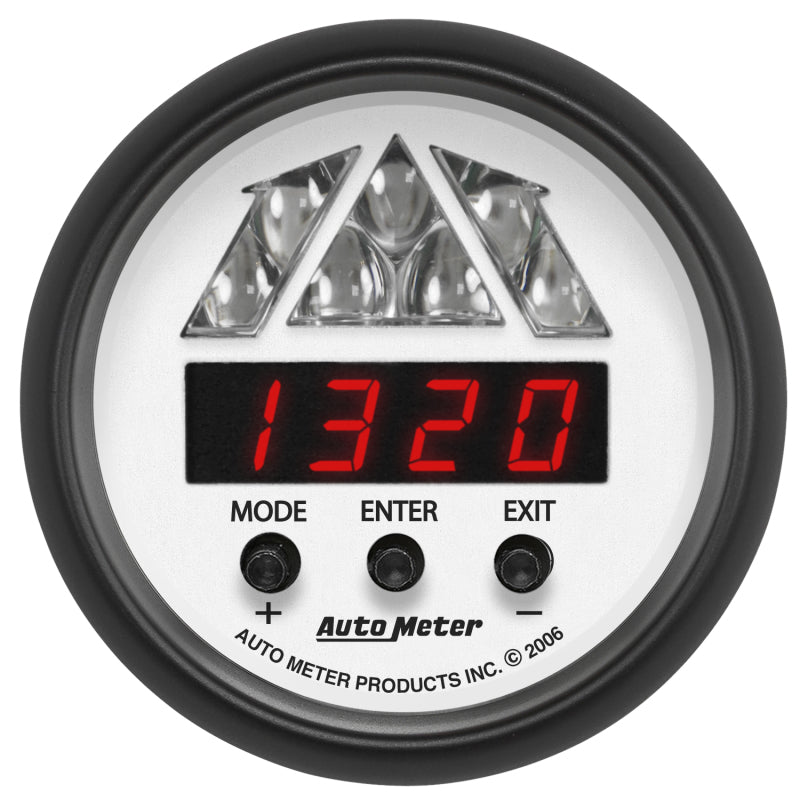 2-1/16" DIGITAL PRO SHIFT LIGHT, 0-16,000 RPM, PHANTOM