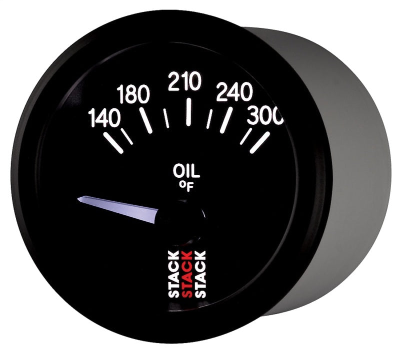 OIL TEMP, ELECTRIC, 52MM, BLK, 140-300 °F, 1/8" NPTF