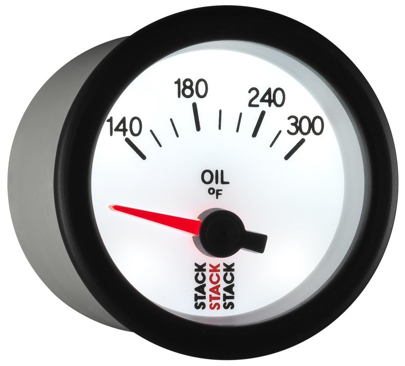 OIL TEMP, ELECTRIC, 52MM, WHT, 140-300 °F, 1/8" NPTF