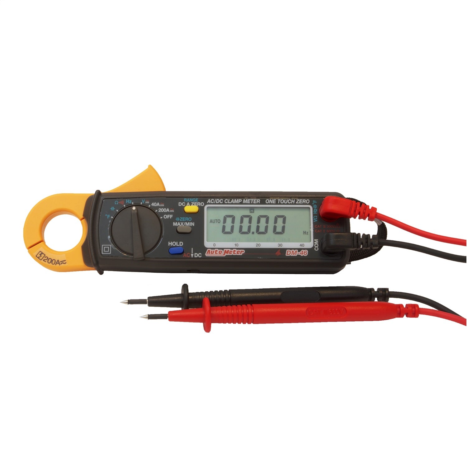 DM-46; AC/DC Current Clamp Meter, High Resistance