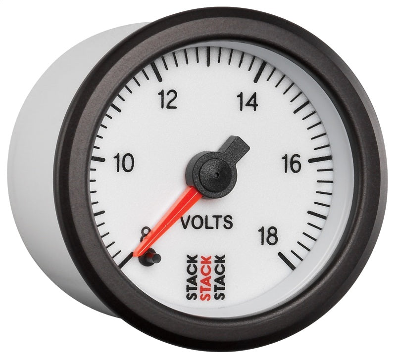 BATTERY VOLTAGE, PRO STEPPER MOTOR, 52MM, WHT, 8-18V