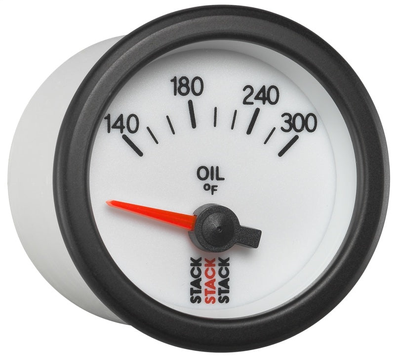 OIL TEMP, ELECTRIC, 52MM, WHT, 140-300 °F, 1/8" NPTF