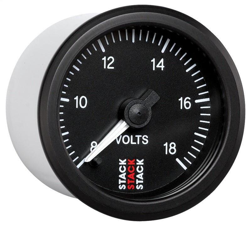 BATTERY VOLTAGE, PRO STEPPER MOTOR, 52MM, BLK, 8-18V