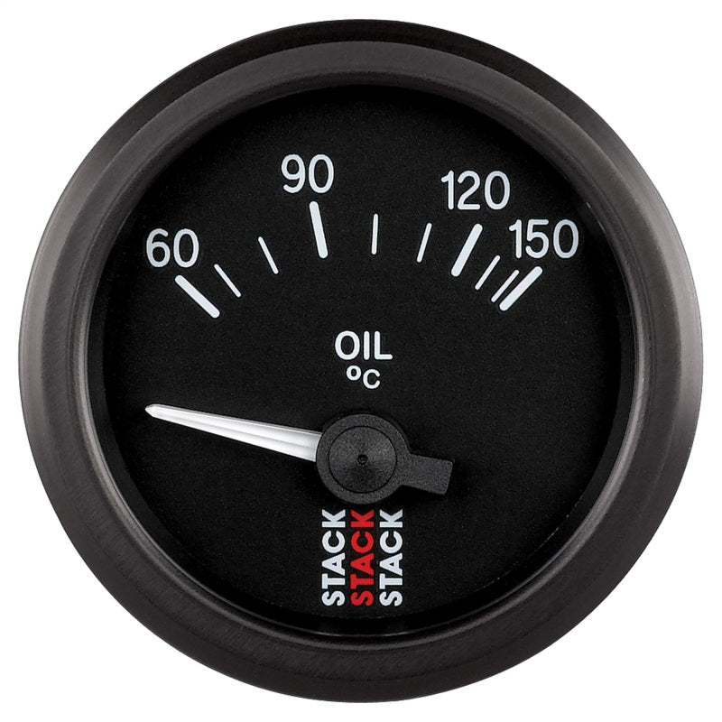 OIL TEMP, ELECTRIC, 52MM, BLK, 60-150 °C, M10 MALE
