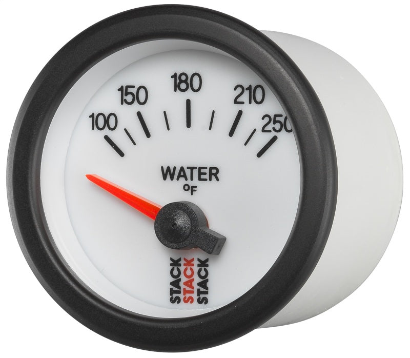 WATER TEMP, ELECTRIC, 52MM, WHT, 100-250 °F, 1/8" NPTF