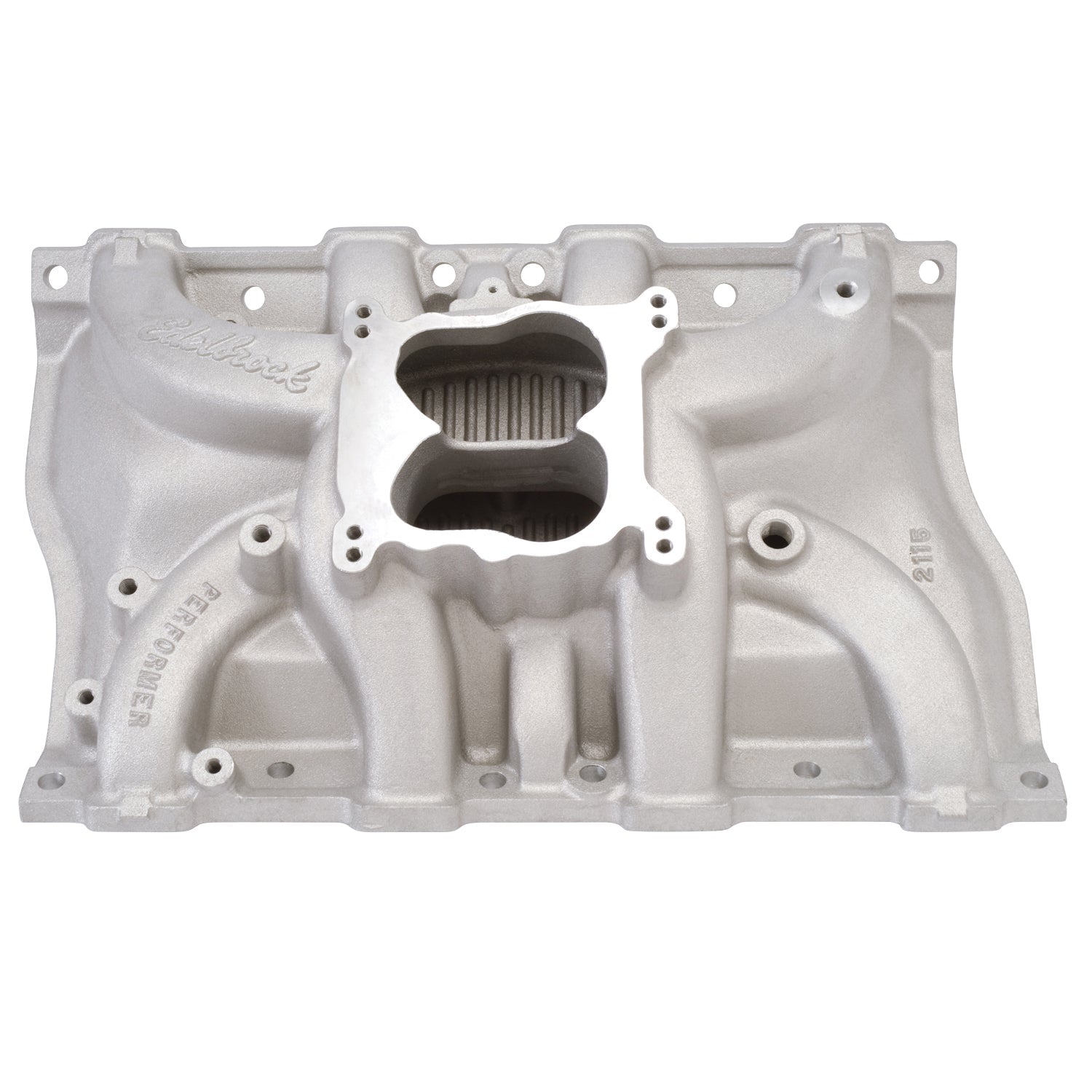 Edelbrock 2115 Performer Intake Manifold, Cadillac 472-500 V8 - Dual Plane