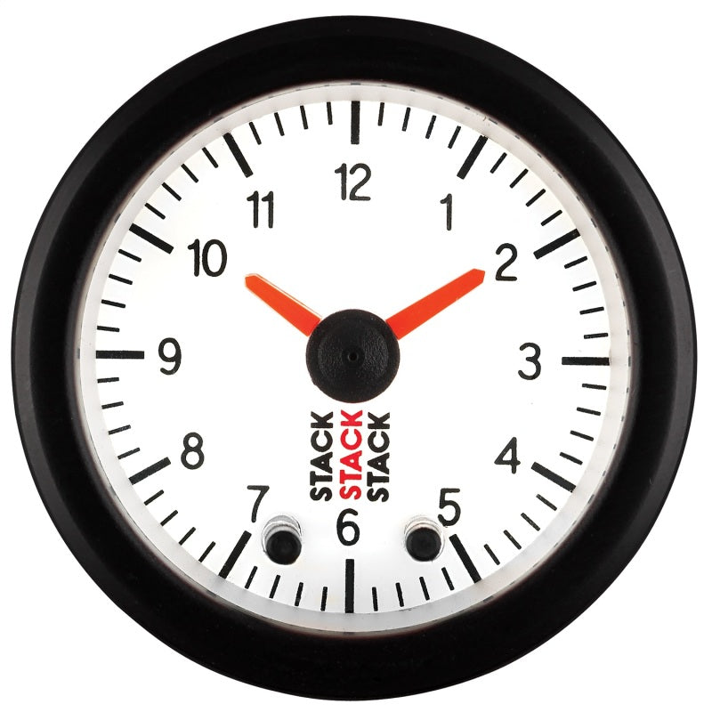 ANALOG CLOCK, WHT