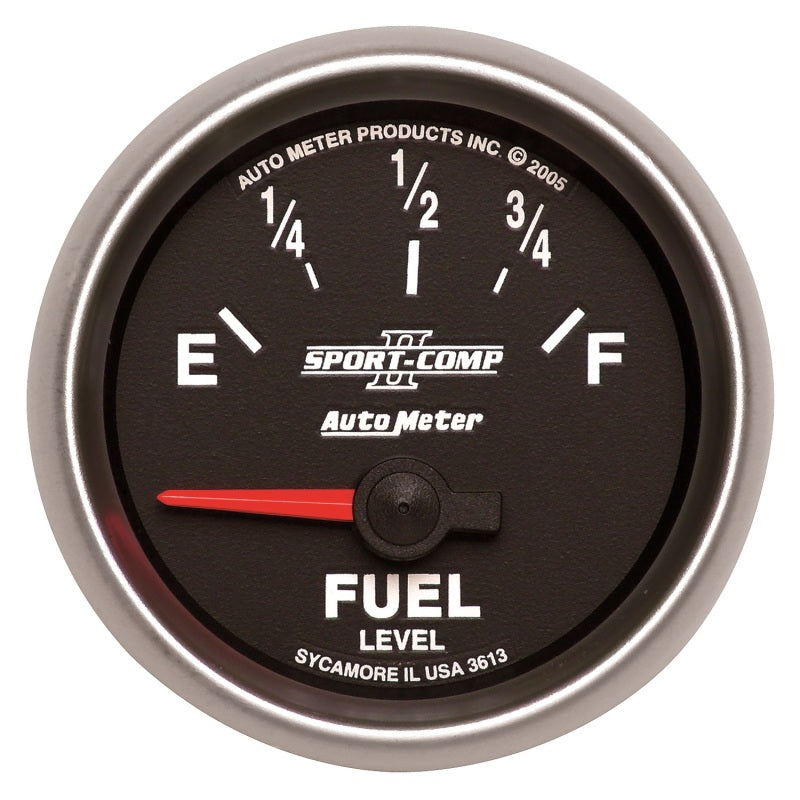 2-1/16" FUEL LEVEL, 0-90 ?, SSE, SCII