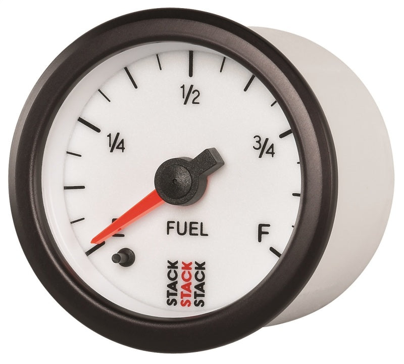 2-1/16" FUEL LEVEL, PROGRAMMABLE 0-280 ?, STACK WHT