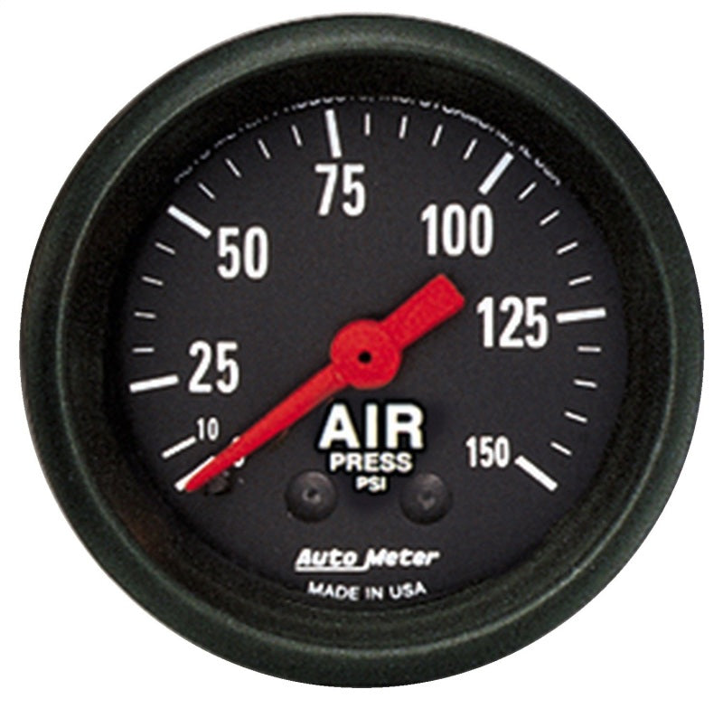 2-1/16" AIR PRESSURE, 0-150 PSI, Z-SERIES