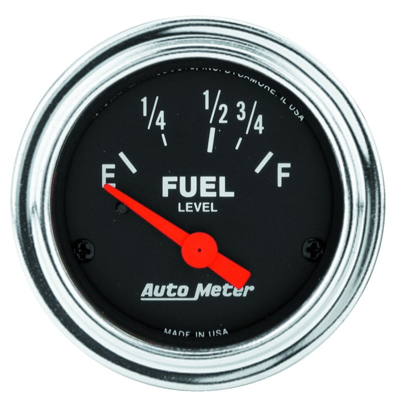 2-1/16" FUEL LEVEL, 16-158 ?, TRAD. CHROME
