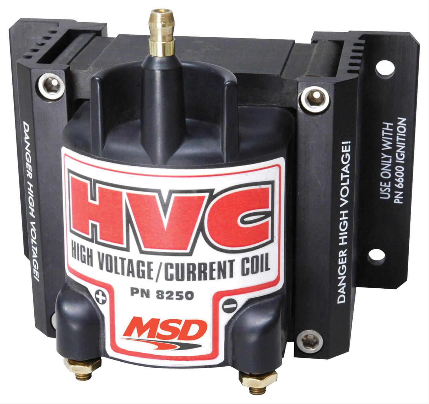 MSD 8250 Ignition Coil, 6 HVC Professional Racing Ignition Control