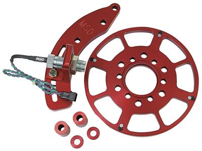 MSD 8615 Crankshaft Timing Wheel – Flying Magnet, Chevy Small Block 8" Balancer