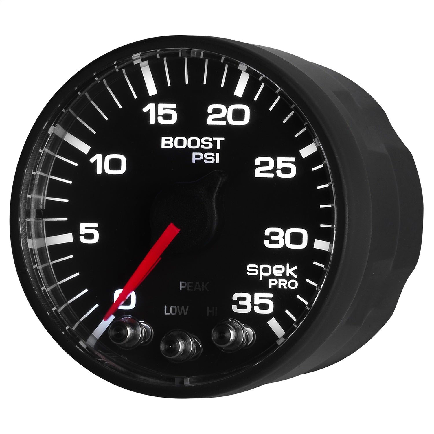 2-1/16" BOOST, 0-35 PSI, SPEK-PRO, BLACK/BLACK