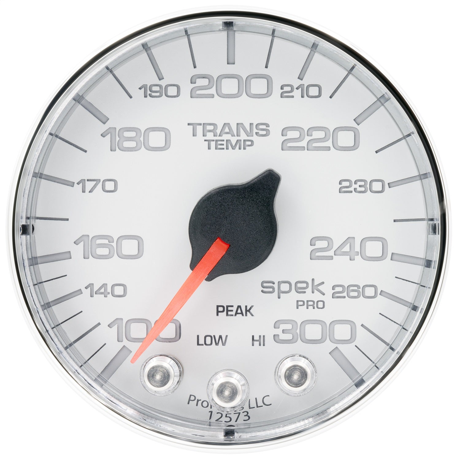 2-1/16" TRANSMISSION TEMPERATURE, 100-300 °F, SPEK-PRO, WHITE/CHROME