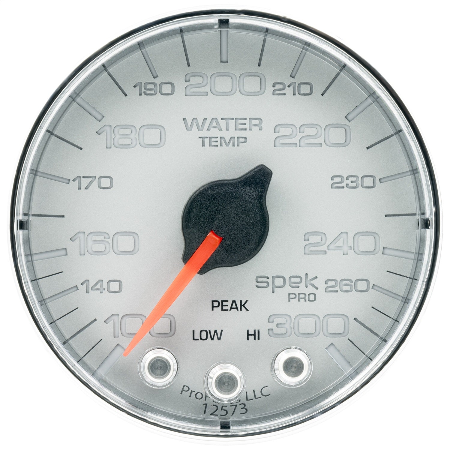 2-1/16" WATER TEMPERATURE, 100-300 °F, SPEK-PRO, SILVER/CHROME