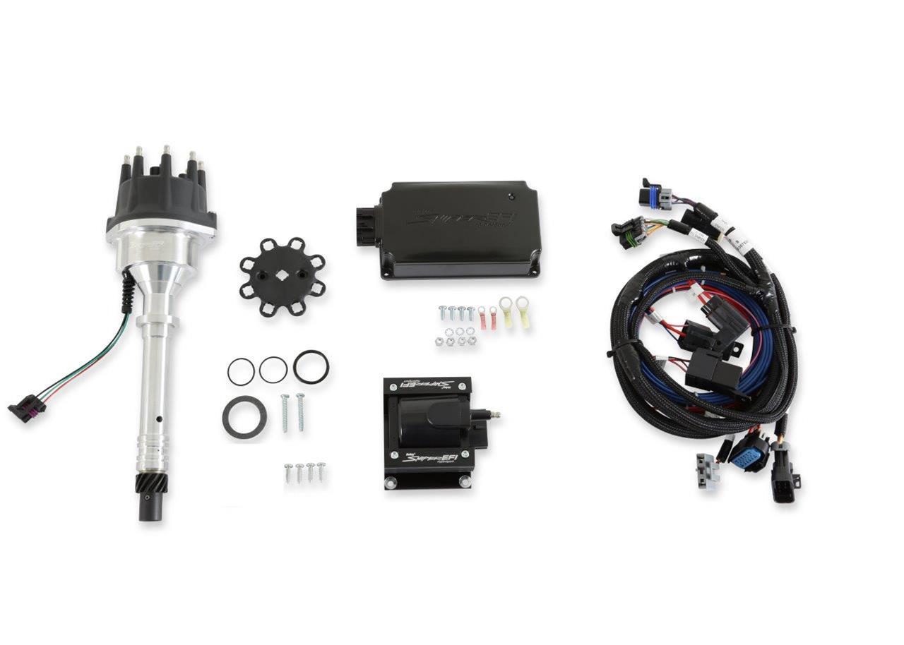 Holley 565-300K Sniper EFI Hyperspark Distributor Kit, Chevy Small & Big Block