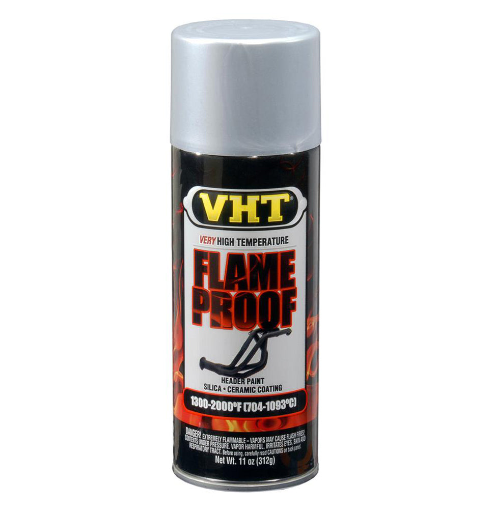 VHT SP106 FLAMEPROOF Coating High Temp Paint - Flat Silver