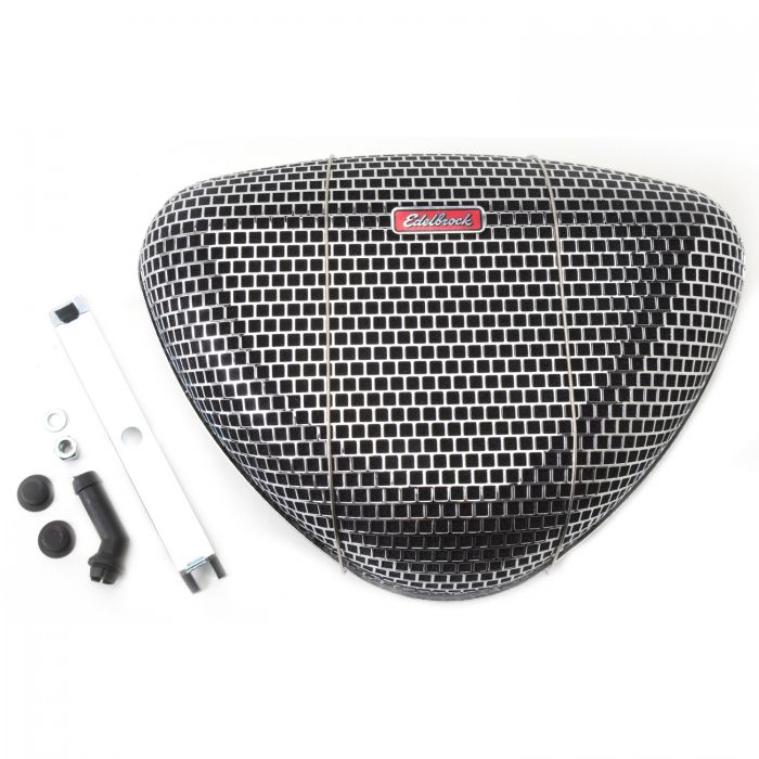 Edelbrock 1002 Pro-Flo 1000 Series Chrome Air Cleaner With Foam Element With 5-1/8" Air Horn