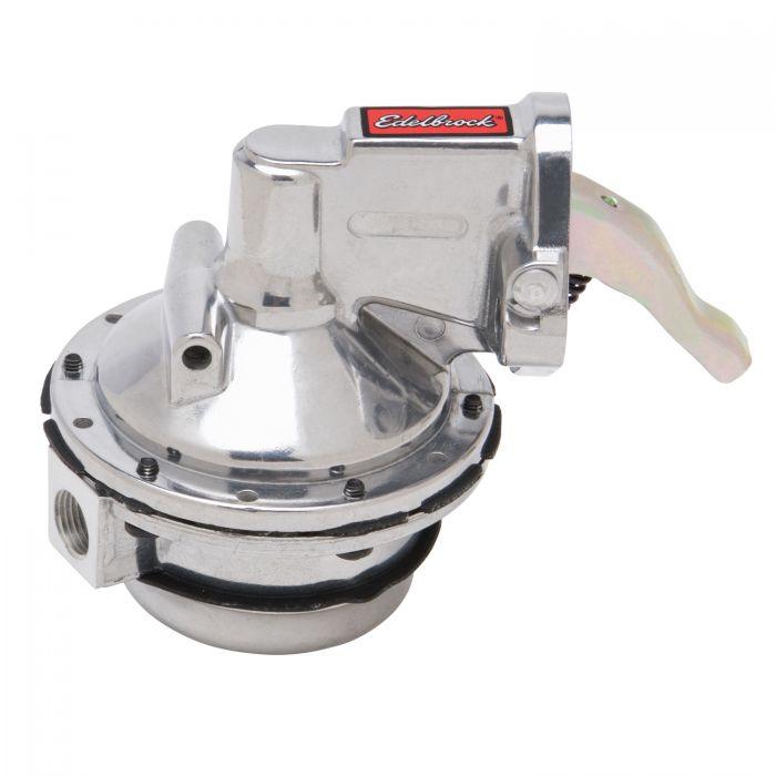 Edelbrock 1722 Performer RPM Mechanical Fuel Pump For Big Block Chevy 396-502, Polished Finish