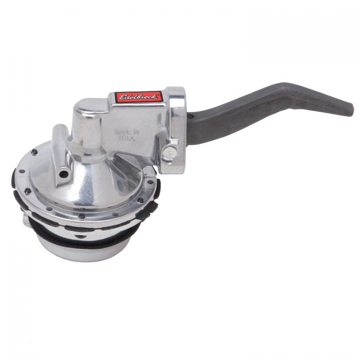 Edelbrock 1725 Performer RPM Mechanical Fuel Pump For Small Block Ford 289-351W, Polished Finish