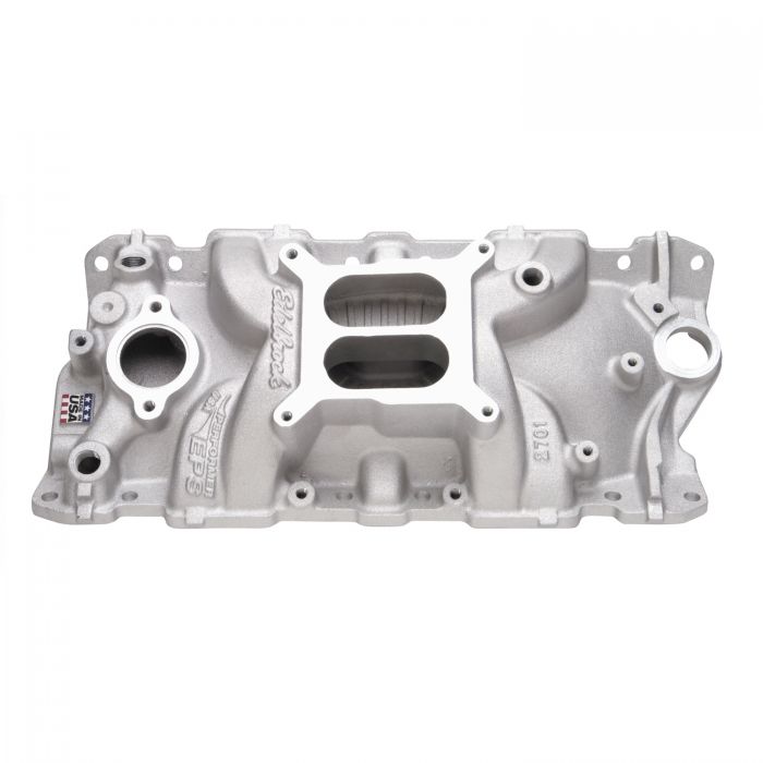 Edelbrock 2701 Performer EPS Intake Manifold 1955-86 SB Chevy
