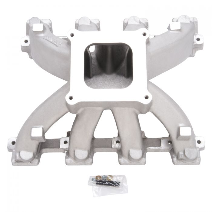 Edelbrock 2826 Super Victor Small-Block Chevy LS3 4150 Carburetor Intake Manifold