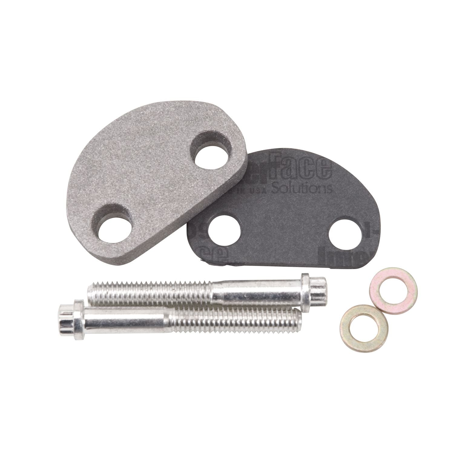 Edelbrock 8981 Replacement Choke Block-Off Plate For Ford 351W