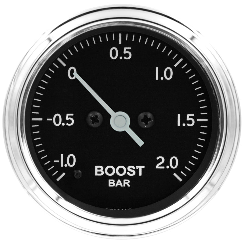 52MM, BOOST PRESS, PRO STEPPER, CLASSIC, -1 TO +2 BAR, INCL. T-FITTING