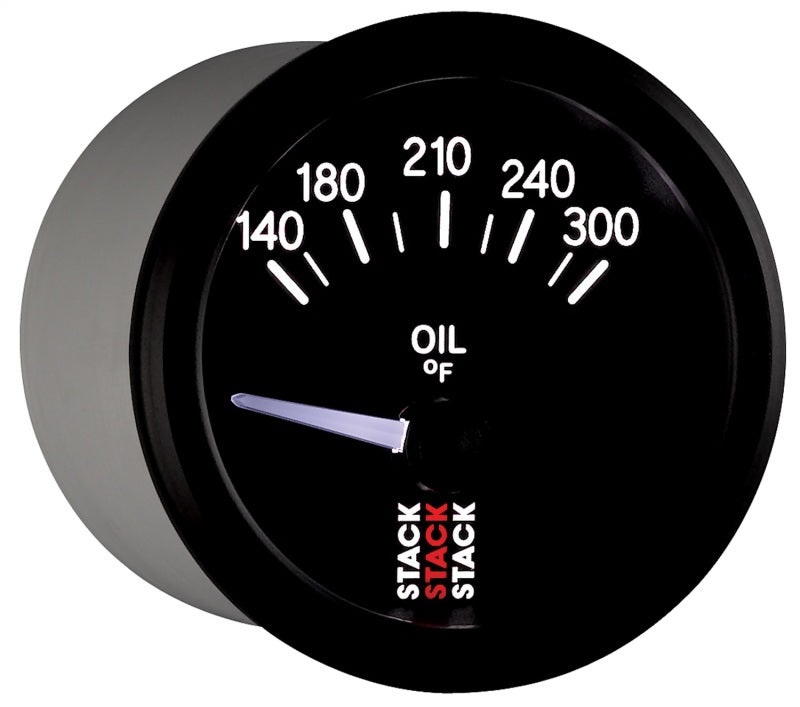 OIL TEMP, ELECTRIC, 52MM, BLK, 140-300 °F, 1/8" NPTF