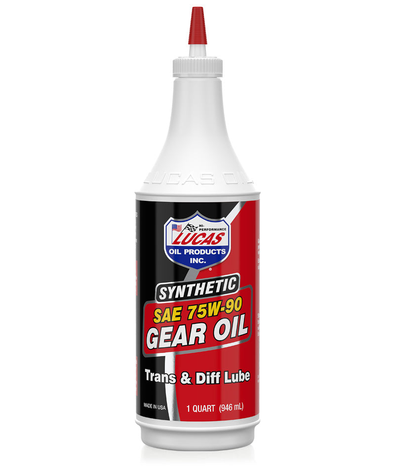 Lucas Oil 10047 Synthetic SAE 75W-90 Gear Oil - 1 Quart