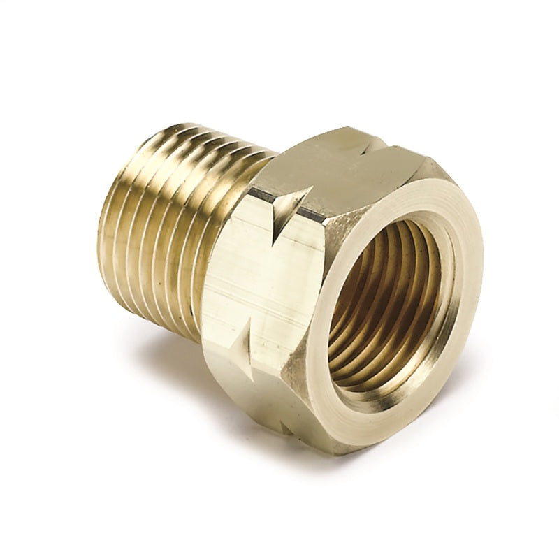 FITTING, ADAPTER, 3/8" NPT MALE, BRASS, FOR AUTO GAGE MECH. TEMP.