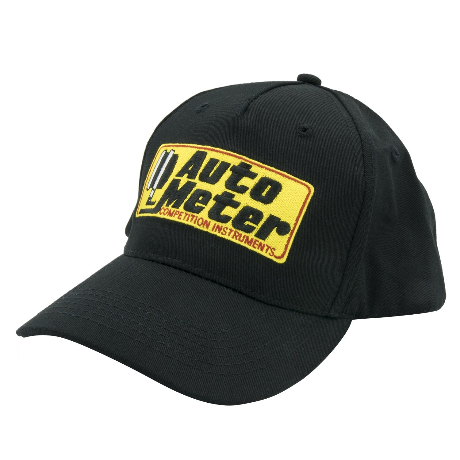 HAT, SNAP FIT ADJUSTABLE, BLACK, EMBROIDERED, 'COMPETITION'