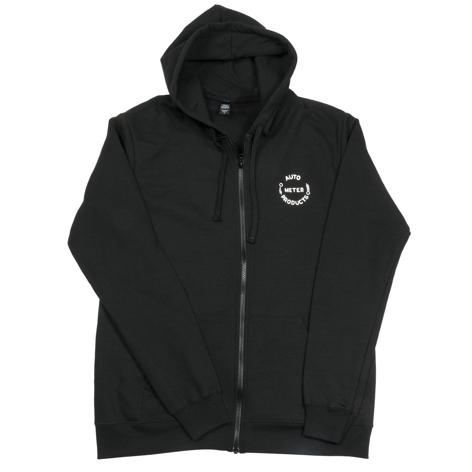 ZIP HOODIE, ADULT XLARGE, BLACK, 'VINTAGE'
