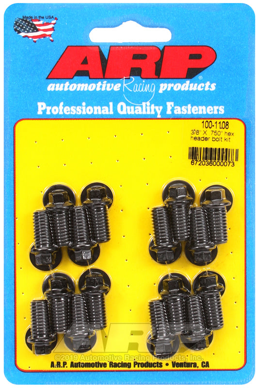 ARP 100-1108 3/8 X .750" Hex Header Bolt Kit