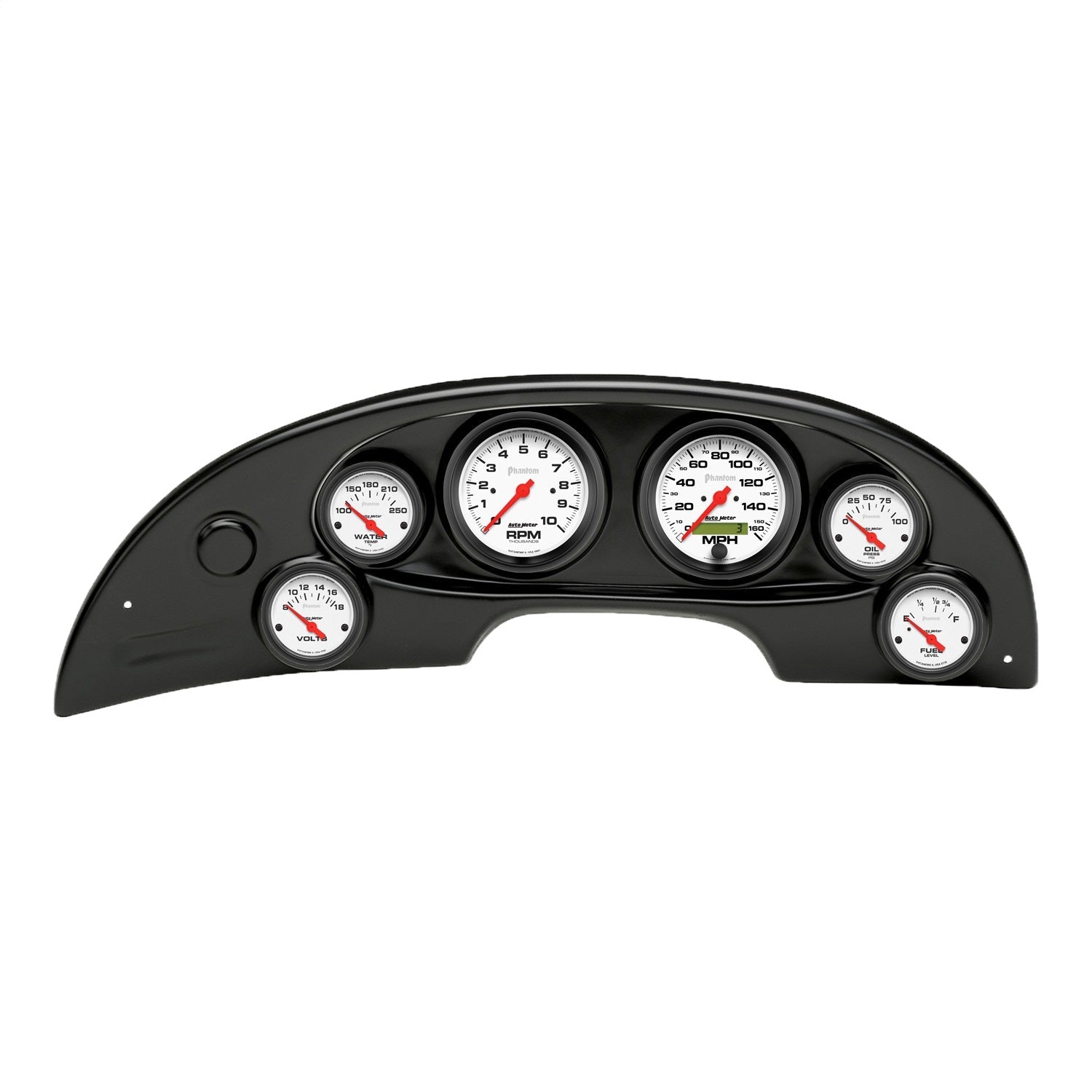 6 GAUGE DIRECT-FIT DASH KIT, FORD MUSTANG 94-04, COBALT
