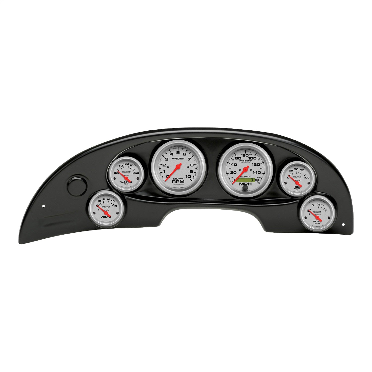 6 GAUGE DIRECT-FIT DASH KIT, FORD MUSTANG 94-04, ULTRA-LITE